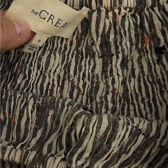 The Great Ruched Gray The Rail Vista Striped Top size XS 295 MSRP - Picture 10 of 11